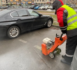 Демаркировка разметки